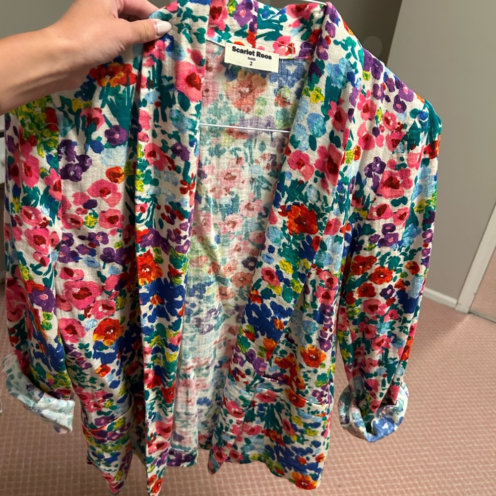 Floral Women's Blazer
